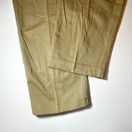 1950〜60's French Army M-52 Chino Trousers Deadstock