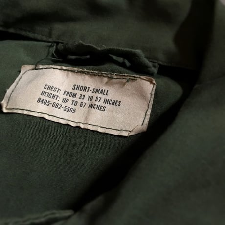1960's US.ARMY Jungle Fatigue 3rd Jacket