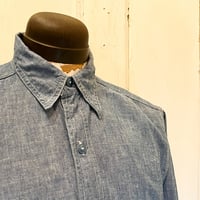 1940's US.NAVY Chambray L/S Shirt