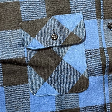 1990's DAKOTA Heavy Flannel L/S Shirt Deadstock