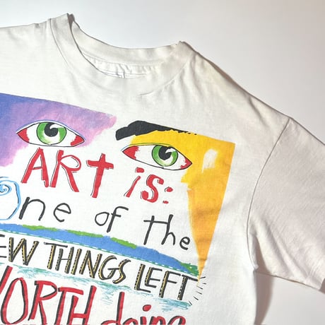1980's Hanes Fred Babb Printed Tee