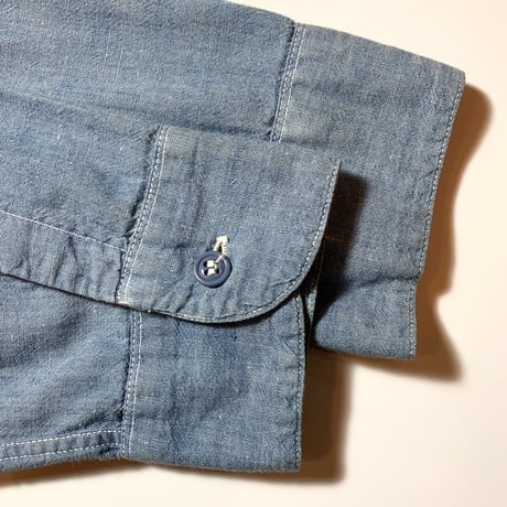 1950's US.NAVY Chambray L/S Shirt