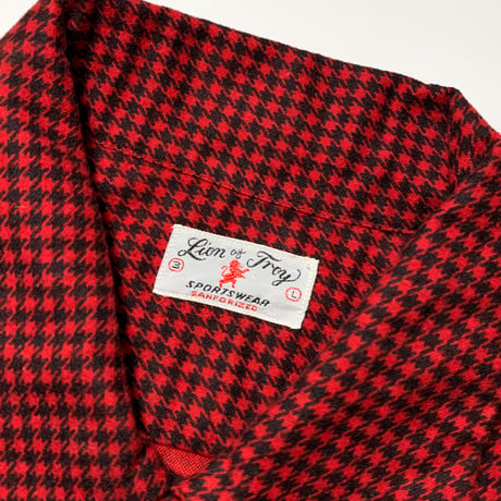 1950's Lion of Troy Flannel L/S Shirt Deadstock
