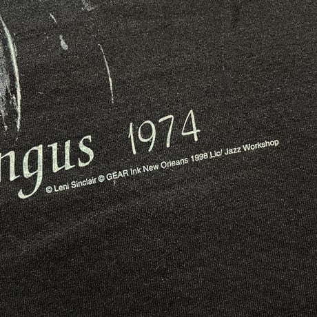 1990's〜 FRUIT OF THE LOOM Charles Mingus Printed Tee Deadstock