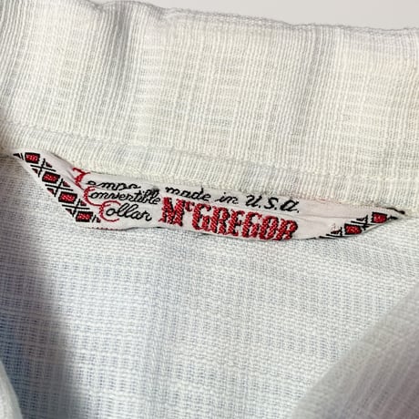 1960's McGREGOR S/S Shirt