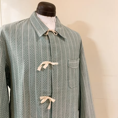 1960's Bulgaria Military Pajama L/S Shirt Deadstock