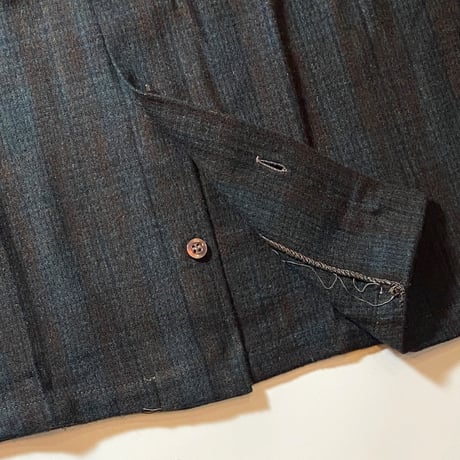 1970's Briarcliff Wool L/S Shirt Deadstock