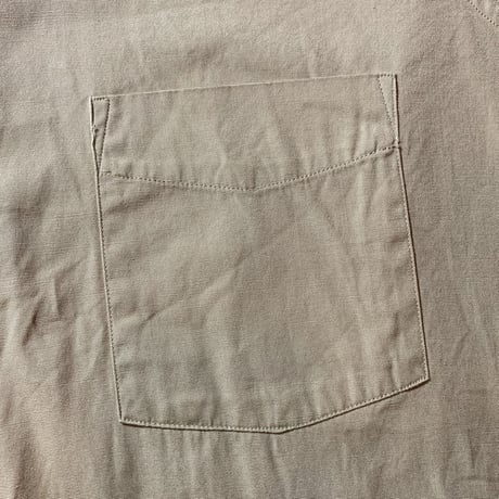 1960's US.ARMY Poplin L/S Shirt