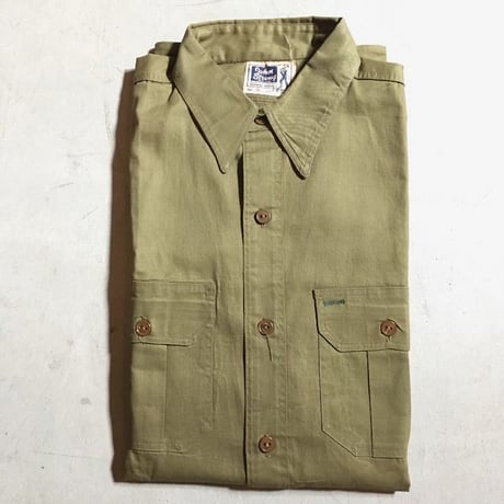 1940's〜 John strong L/S Shirt Deadstock