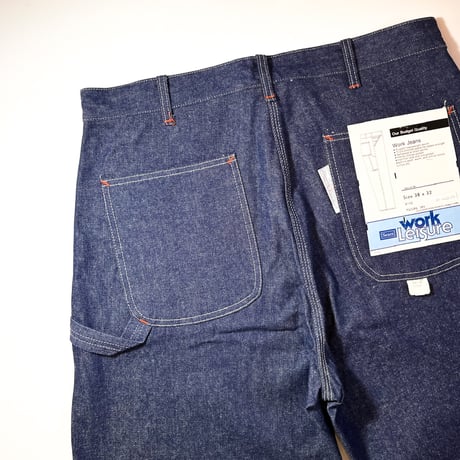 1970's Sears Denim Painter Pants Deadstock
