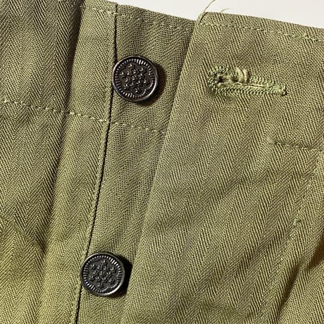 1940's US.ARMY M-43 Herringbone Trousers Deadstock