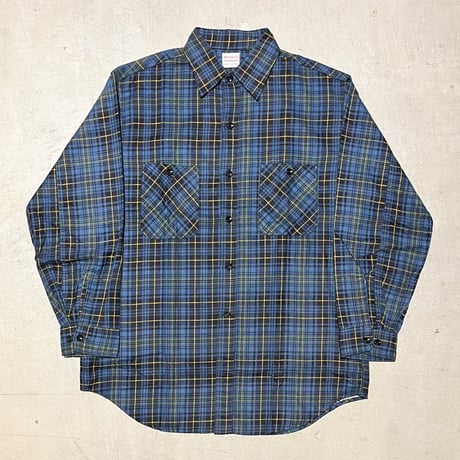 1960's PENNEY'S Flannel L/S Shirt Deadstock