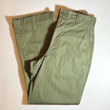 1940's US.NAVY M-43 Cotton Twill Trousers