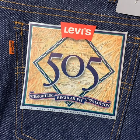 1990's Levi's 505 Denim Pants Deadstock
