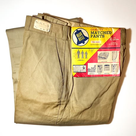 1960's BLUE BELL Chino Trousers Deadstock