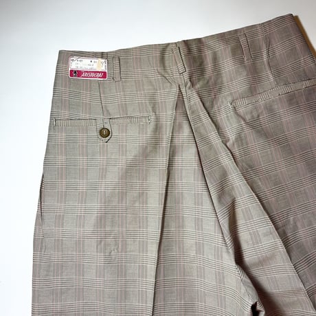 1950's THE ARISTOCRAT Cotton Trousers Deadstock