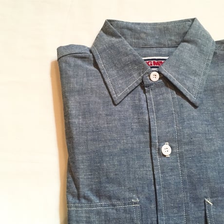 1980's BIG MAC Chambray L/S Shirt Deadstock