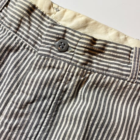 1940〜50's Unknown Seersucker Trousers Deadstock