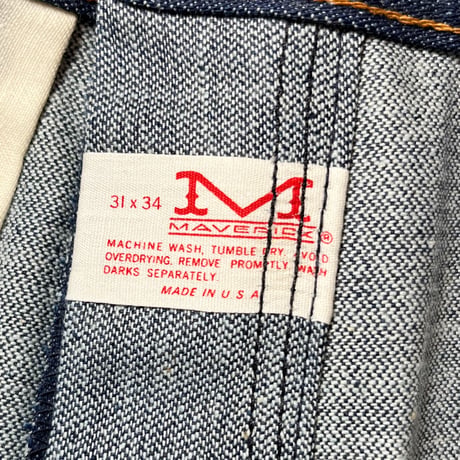 1970's MAVERICK 3D58DEN Denim Pants Deadstock