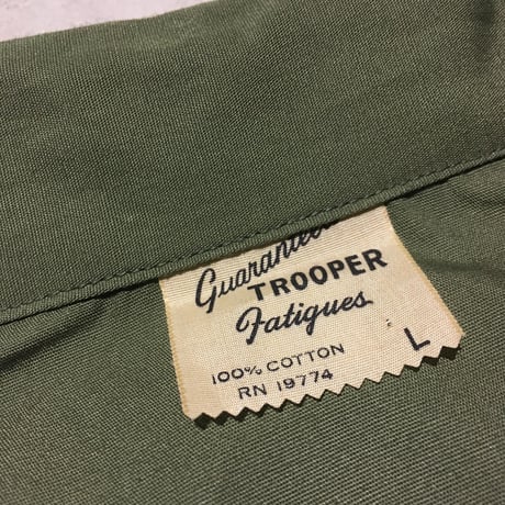 1960's TROOPER Poplin Utility Jacket Deadstock