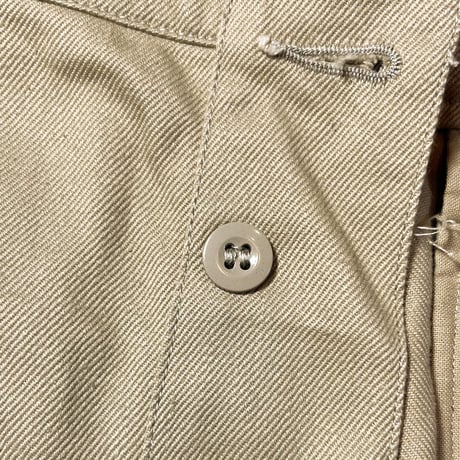 1950〜60's French Army M-52 Chino Trousers Deadstock