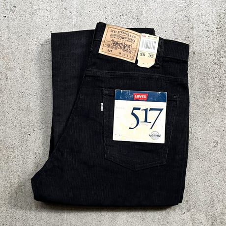 1980's〜 Levi's 517 Corduroy Pants Deadstock