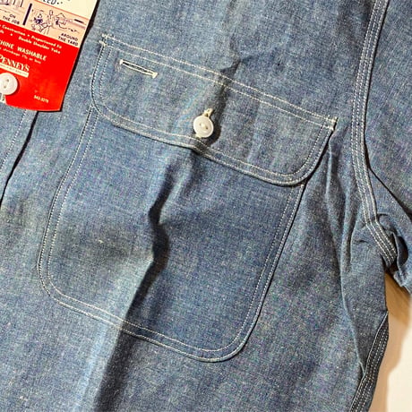 1950's〜 BIG MAC Chambray L/S Shirt Deadstock