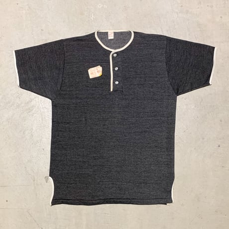1960's Springfoot Henleyneck Sweat S/S Shirt Deadstock