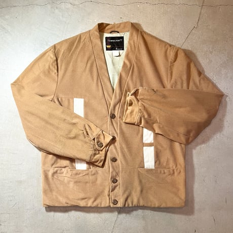 1960's TOWNCRAFT Velours Cardigan Deadstock
