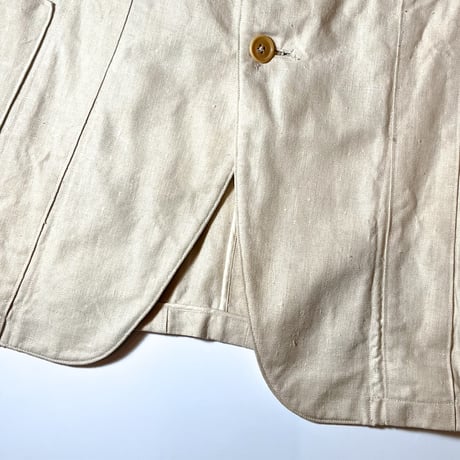1930's Oregon Textile Mills Co. Linen Norfolk Jacket