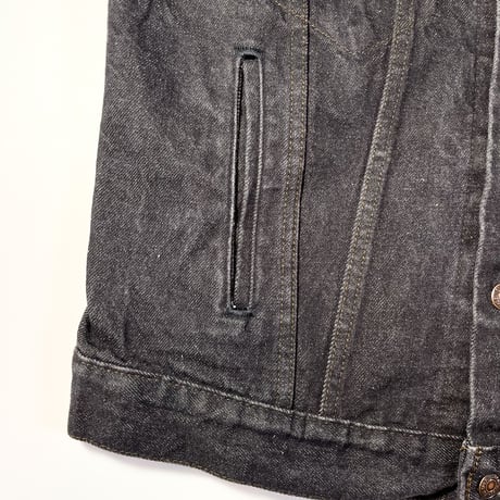 1980's Levi's 70506 Black Denim Jacket