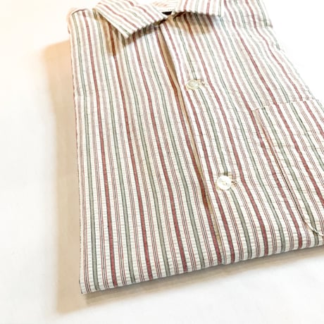 1960's ARROW Seersucker S/S Shirt