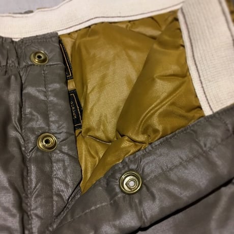 1970's Eddie Bauer Down Pants Deadstock