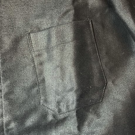 1950's Le Mont Saint-Martin Black Moleskin Jacket Deadstock