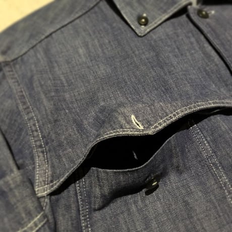 1960's Chemises Denim L/S Shirt