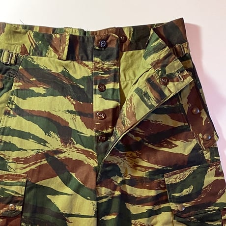1960's〜 French Army Lizard Camo Trousers Deadstock