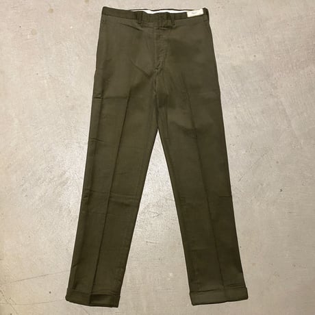 1960's Unknown Corduroy Tapered Pants Deadstock