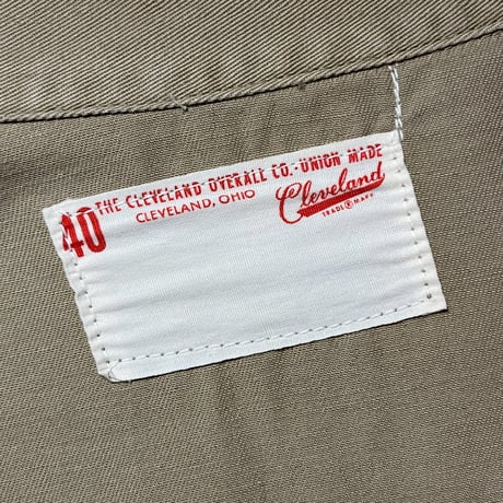 1950's CLEVELAND OVERALL CO Work Jacket