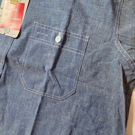 1960〜70's King Kole Chambray L/S Shirt Deadstock