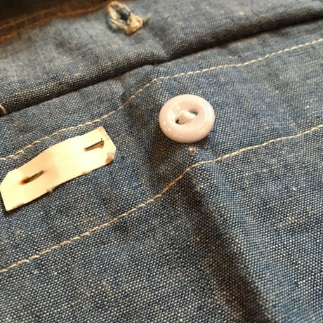 1970's BIG MAC Chambray L/S Shirt Deadstock