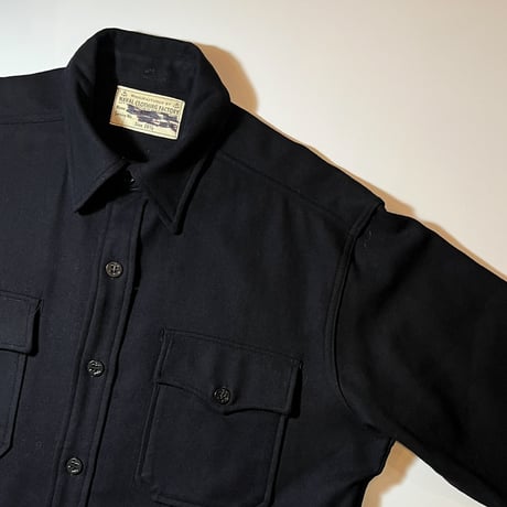 1950's US.NAVY CPO Wool L/S Shirt