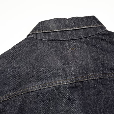 1980's Levi's 70506 Black Denim Jacket