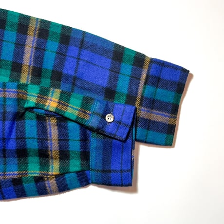 1980's FIVE BROTHER Heavy Flannel L/S Shirt Deadstock