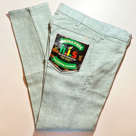 1960's h.i.s Tapered Pants Deadstock