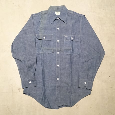1970's BIG MAC Chambray L/S Shirt Deadstock