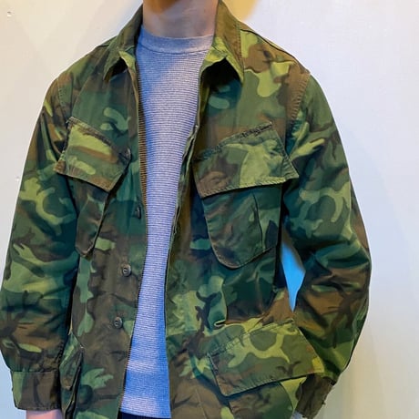 1960's US.ARMY ERDL Non Rip Jungle Fatigue Jacket
