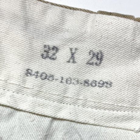 1950's US.ARMY Chino Trousers