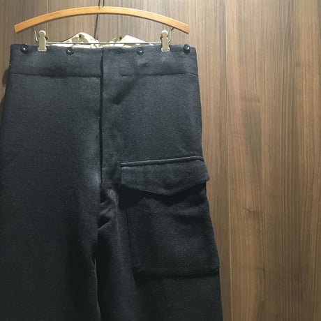 1940's Royal Navy Wool Trousers Deadstock