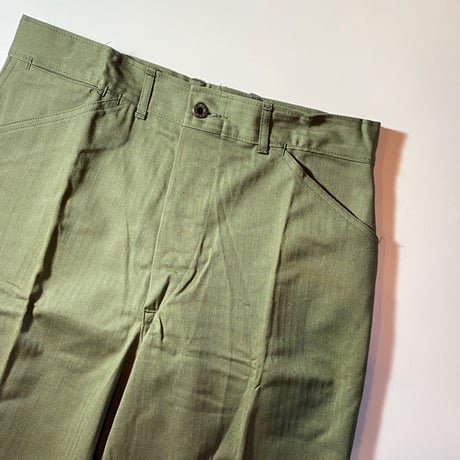 1940's USMC P-41 Herringbone Trousers Deadstock