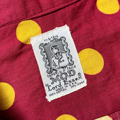 1960's MOD by Lord Essex Dots L/S Shirt